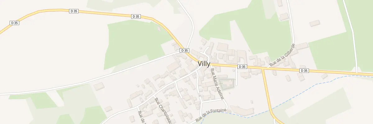 Plan du 12Y Rue Saint-etienne à Villy