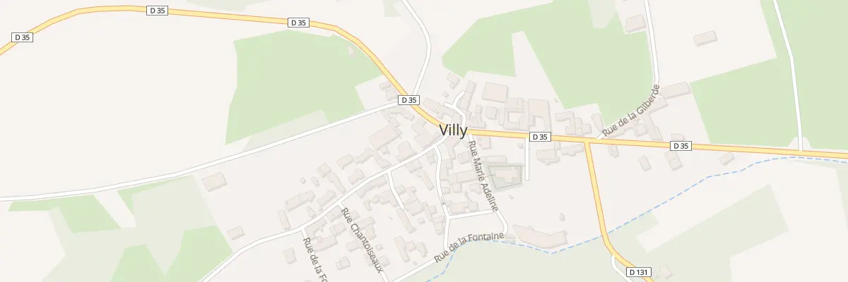 Plan du 10 Rue Saint-etienne à Villy