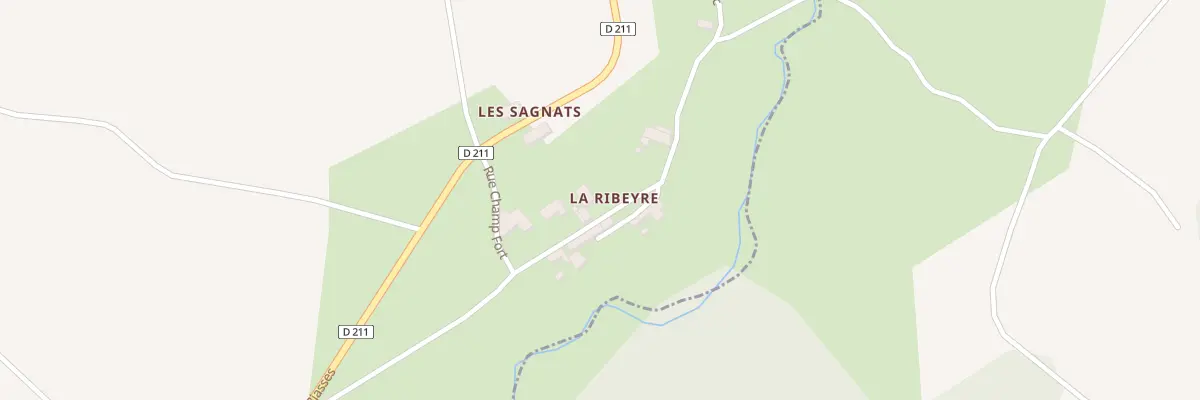 Plan du 440 Rue du lac à Céaux-d’Allègre
