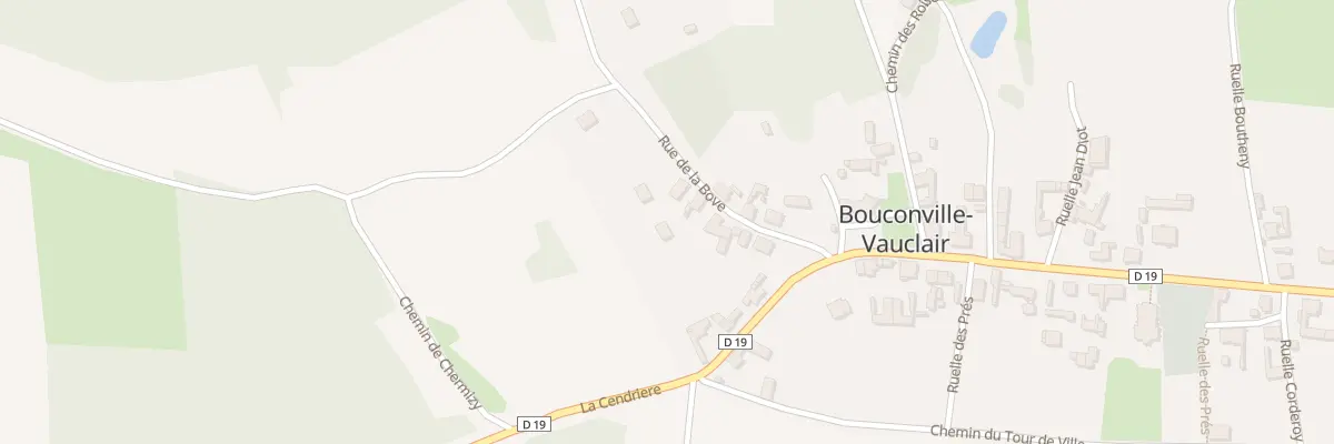 Plan du 5B Rue de la Bove à Bouconville-Vauclair