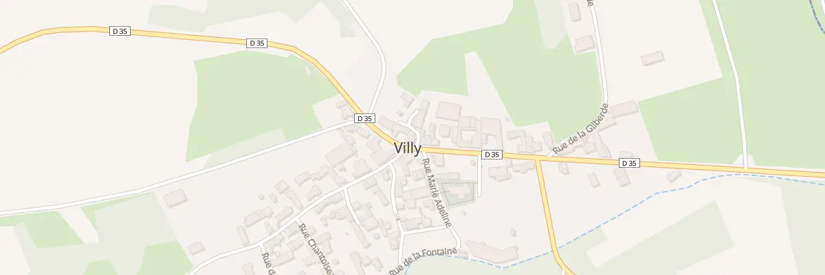Plan du 23 Rue Saint-etienne à Villy