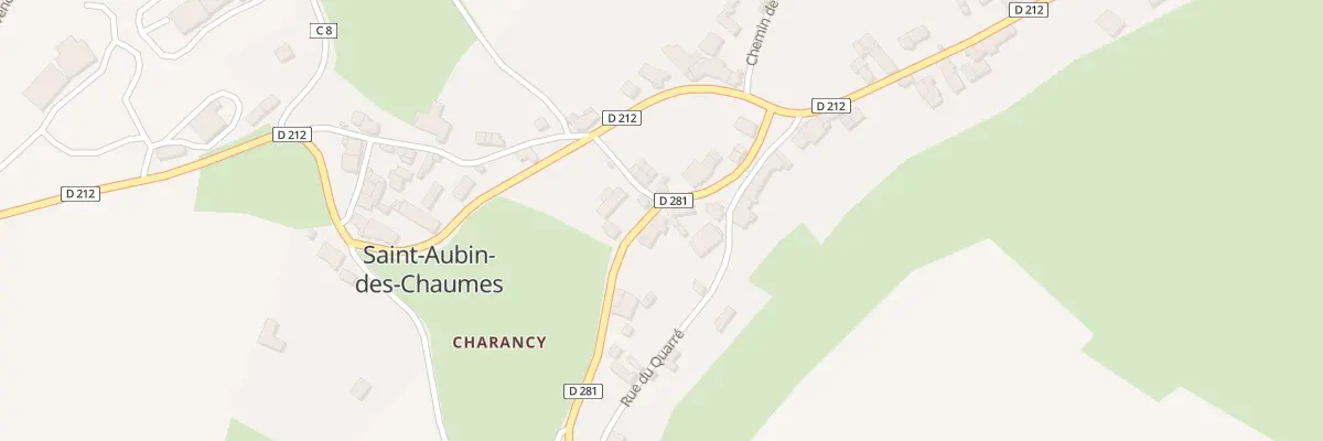 Plan du 8 Rue des Canes à Saint-Aubin-des-Chaumes