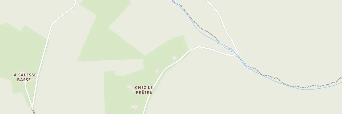 Plan du 5029 Chez le Pretre à Saint-Pierre-la-Bourlhonne