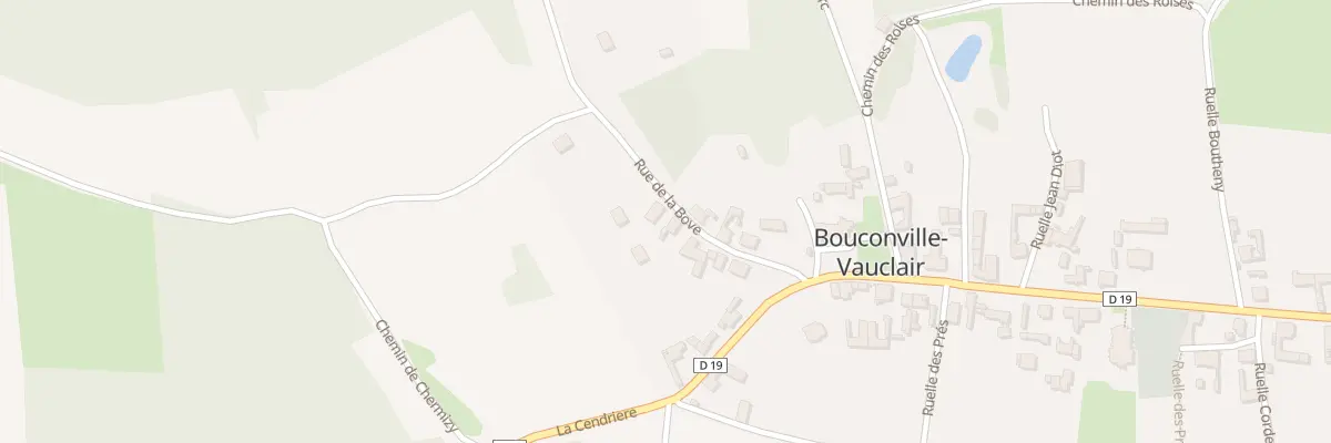 Plan du 7 Rue de la Bove à Bouconville-Vauclair