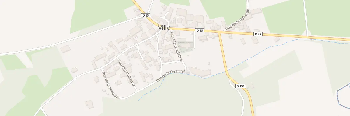 Plan du 3 Rue Marie Adeline à Villy