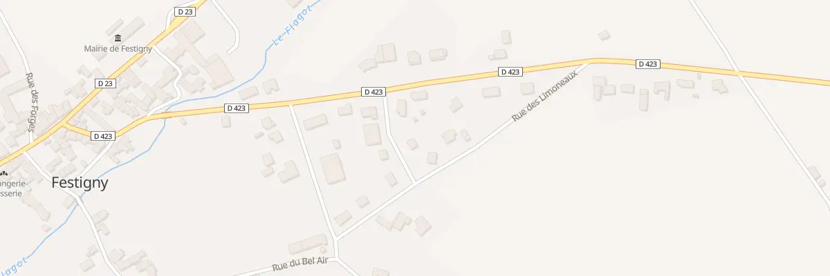 Plan du 3 Rue du Gai Logis à Festigny