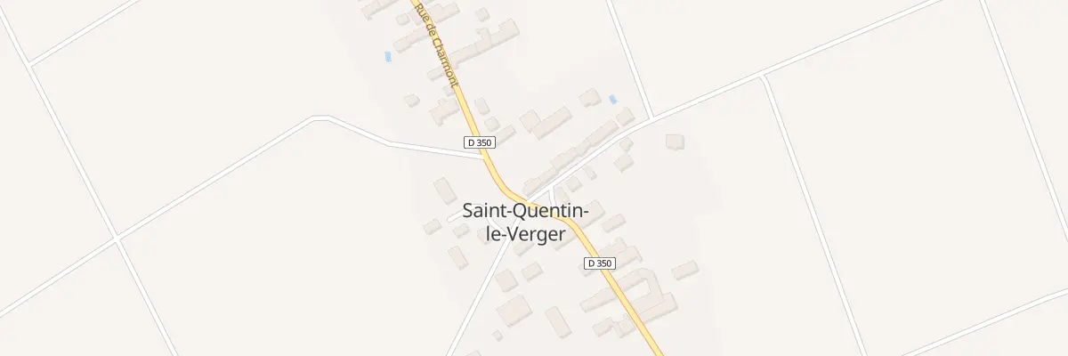 Plan du 1 Rue du Chateau à Saint-Quentin-le-Verger