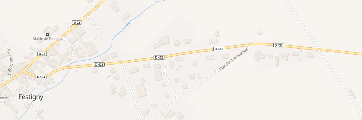 Plan du 18 Rue du Mesnil à Festigny
