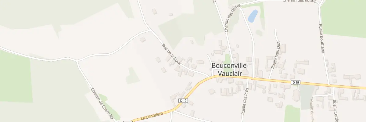 Plan du 6 Rue de la Bove à Bouconville-Vauclair