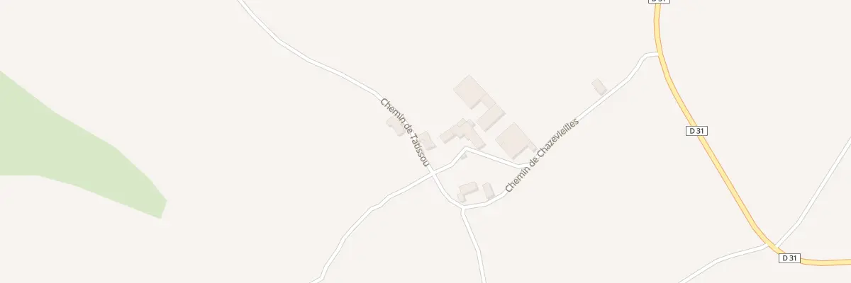 Plan du 5064 Chazevieille à Saint-Haon