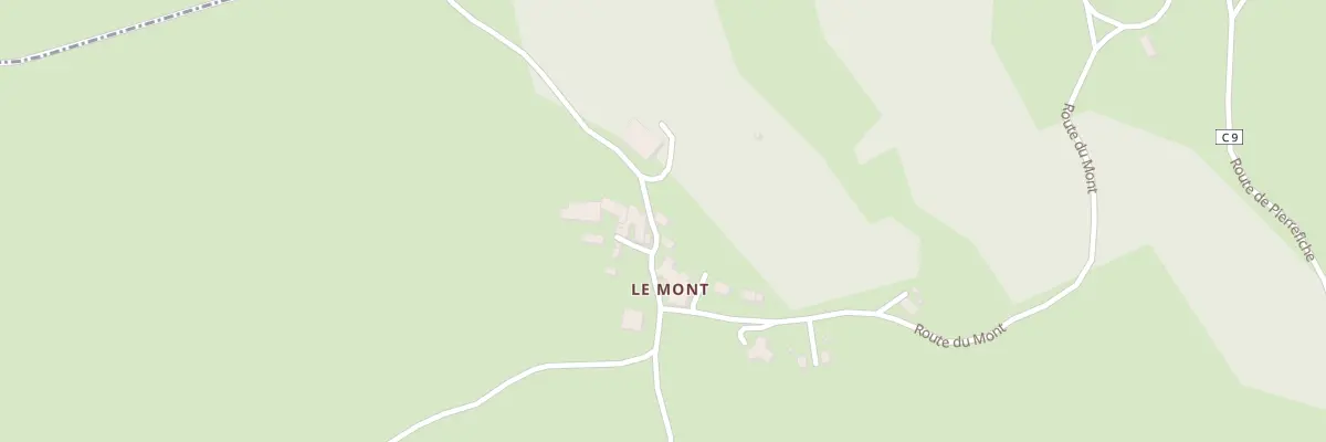 Plan du 16 Rte du Mont à Chaudeyrac