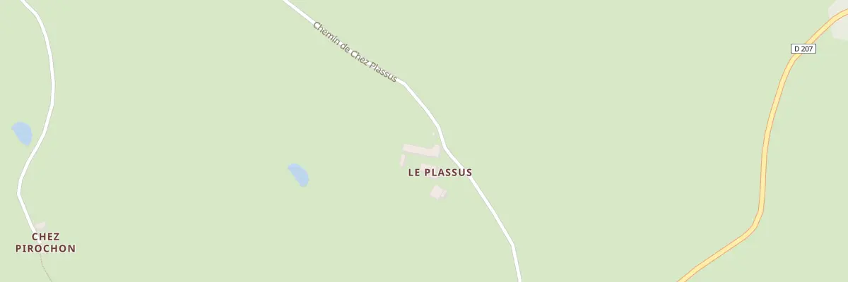 Plan du 5063A Le Plassus à Saint-Pierre-Laval