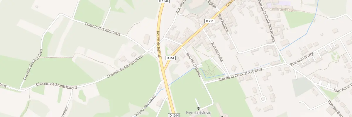 Plan du 9003 Gr Grande Rue à Festieux