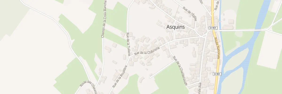 Plan du 48A Rue de la Chevrerie à Asquins