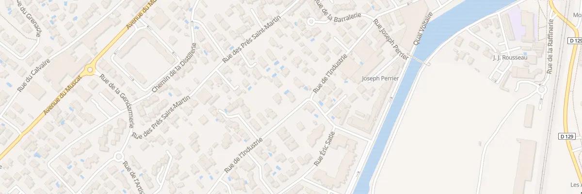 Plan du 40 Rue de l’Industrie à Frontignan