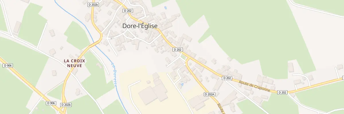 Plan du 4 Pl des Pacauds à Dore-l’Église