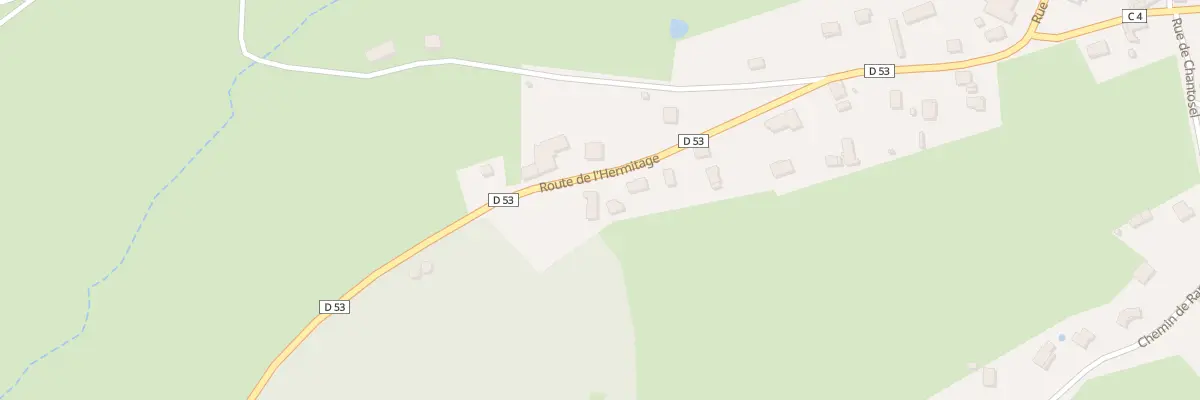 Plan du 5087 Rte de l’Hermitage à Noirétable