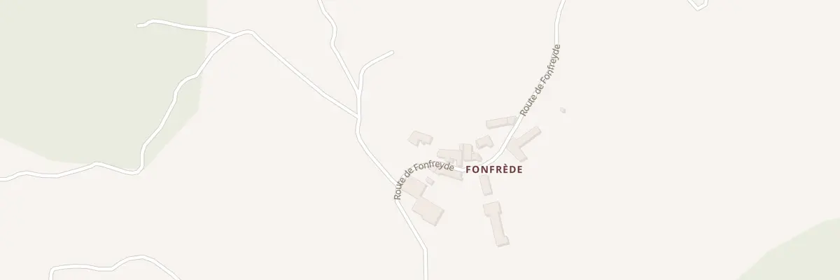 Plan du 5033 Fonfrede à Chastanier