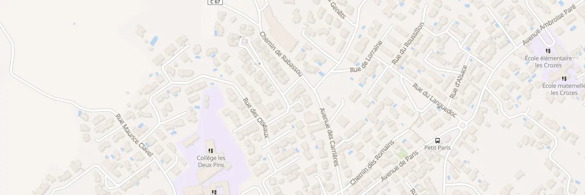 Plan du 5 Rue de la Bergeronnette à Frontignan