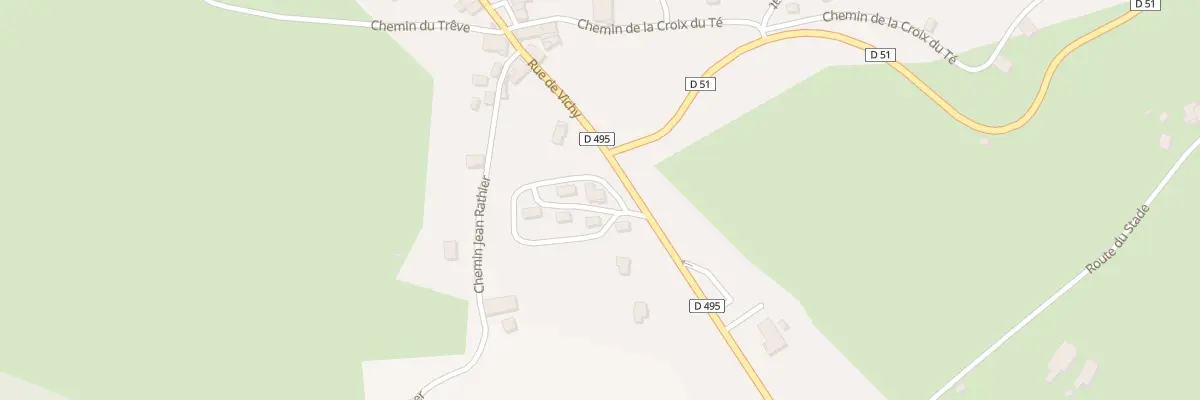 Plan du 6 Rue de la Division du Forez à Saint-Priest-la-Prugne