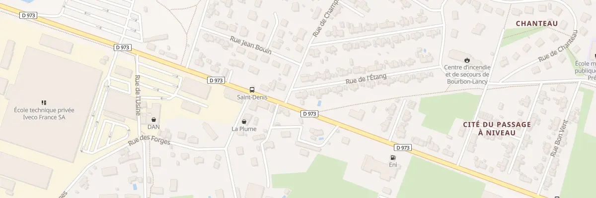 Plan du 2 Rue de l’Étang à Bourbon-Lancy