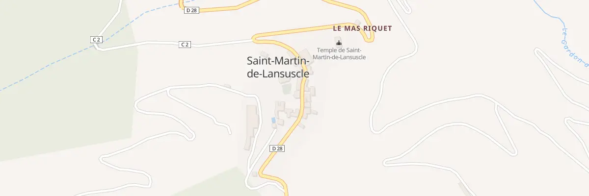 Plan du 5157 Saint Martin Bourg à Saint-Martin-de-Lansuscle