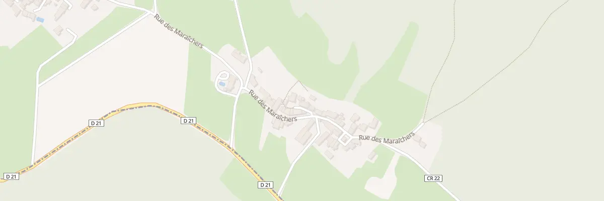 Plan du 29 Rue des Maraichers à Montillot