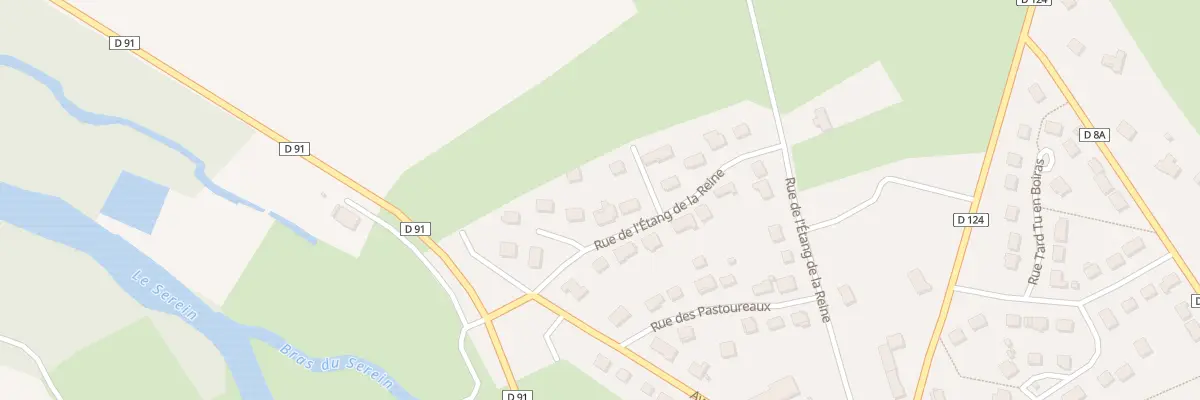 Plan du 11 Rue des Bordes à Ligny-le-Châtel