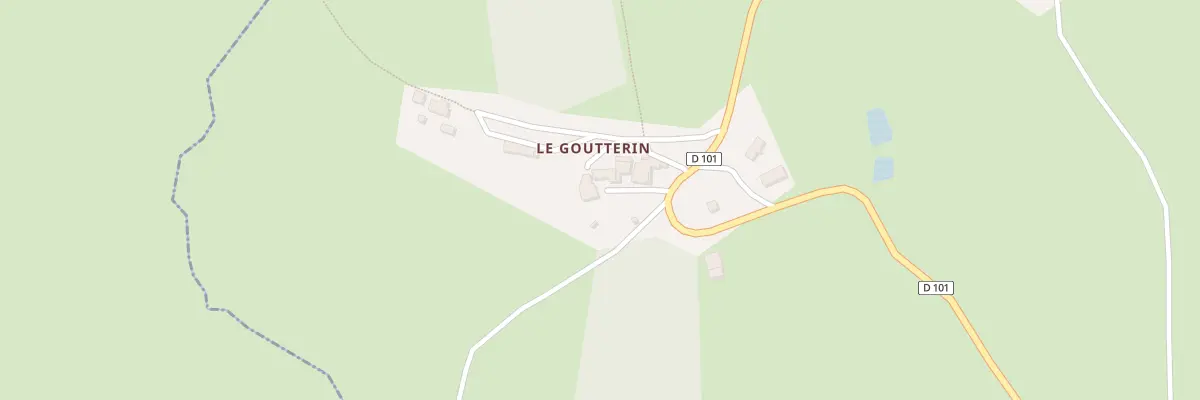 Plan du 60 Le Goutterin à La Chamba