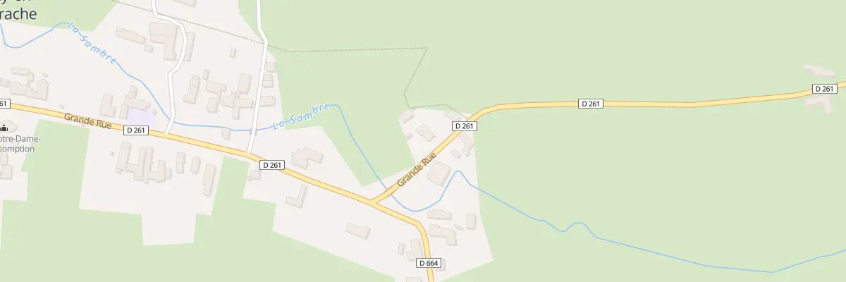 Plan du 61 Gr Grande Rue à Barzy-en-Thiérache