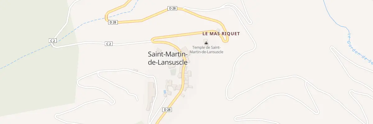 Plan du 5055 Saint Martin Bourg à Saint-Martin-de-Lansuscle