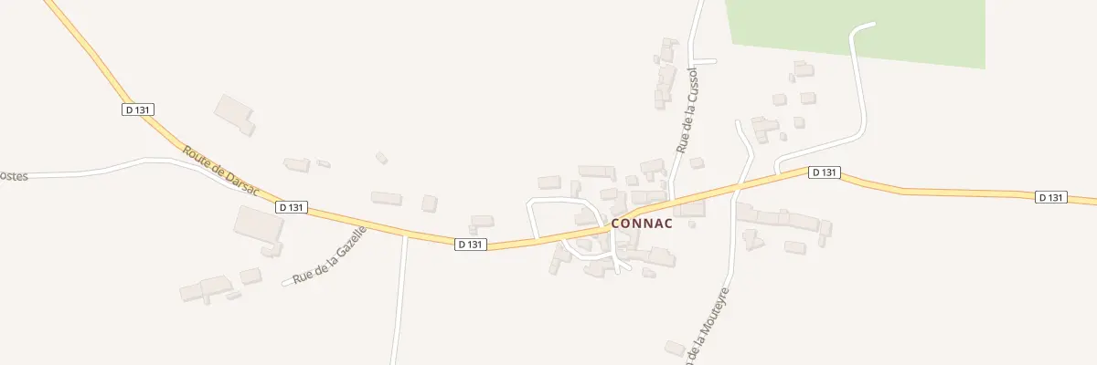Plan du 9002 Rue du Bac - Connac à Lissac