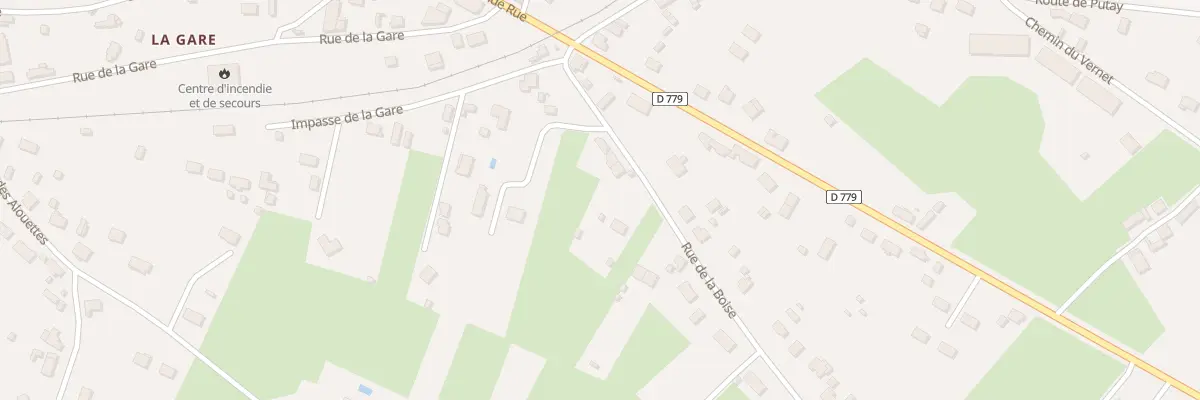 Plan du 7 Rue de la Boise à Diou