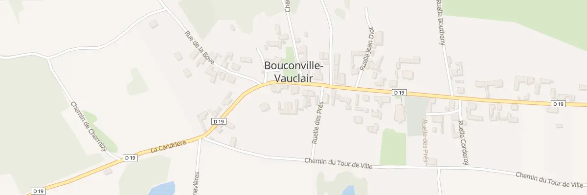 Plan du 10 Gr Grande Rue à Bouconville-Vauclair