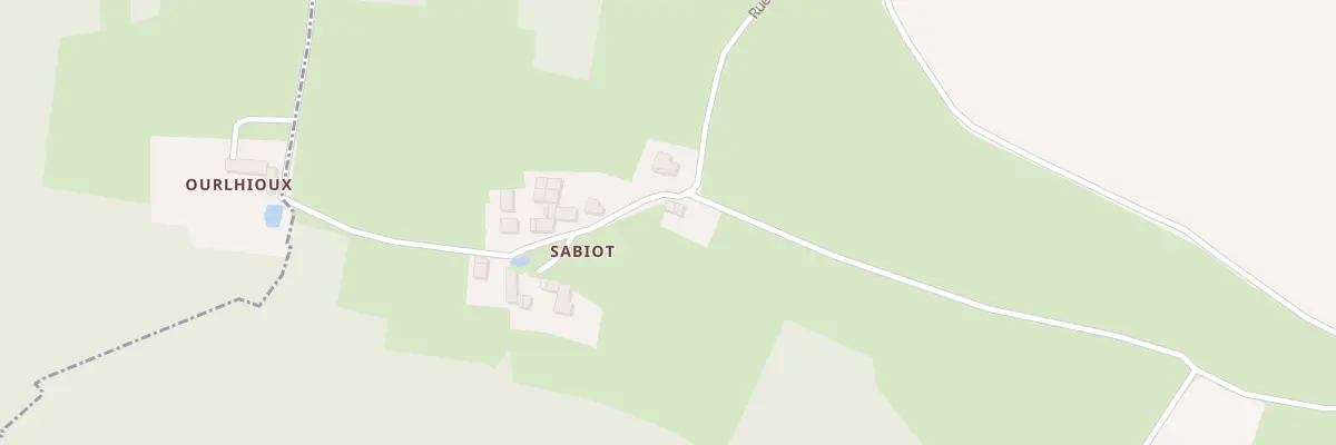 Plan du 5044 Sabiot à Chaumont-le-Bourg