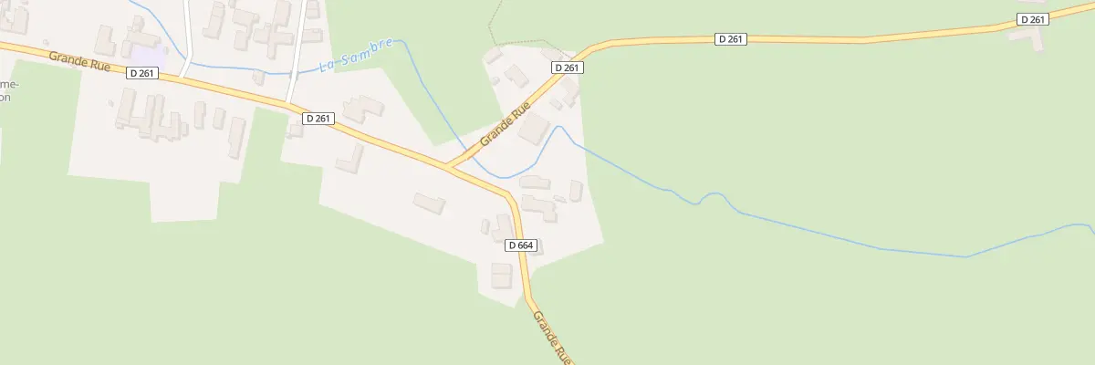 Plan du 67 Gr Grande Rue à Barzy-en-Thiérache