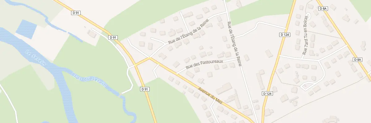 Plan du 3 Rue des Patoureaux à Ligny-le-Châtel