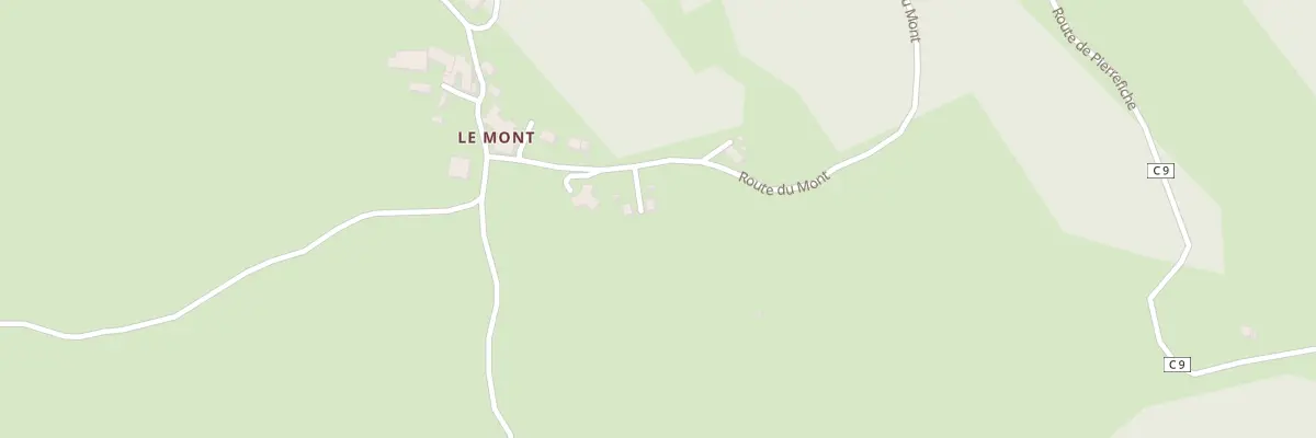 Plan du 5287 Le Mont à Chaudeyrac