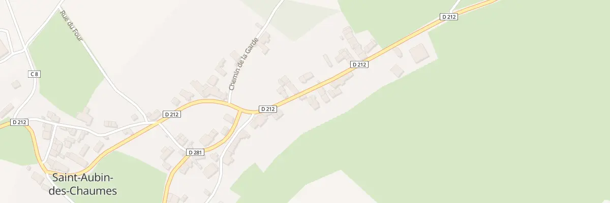 Plan du 4 Rue de la Vallée à Saint-Aubin-des-Chaumes