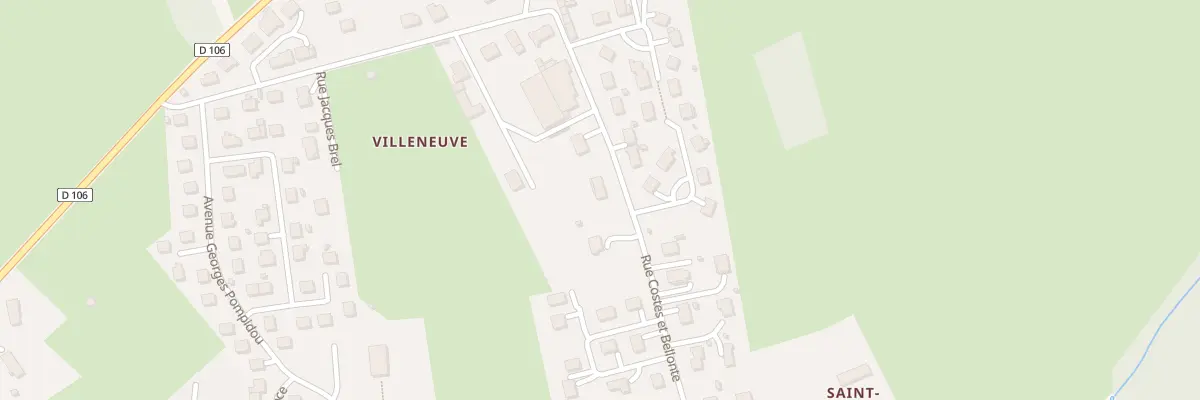Plan du 6 Rue Costes et Bellonte à Ambert