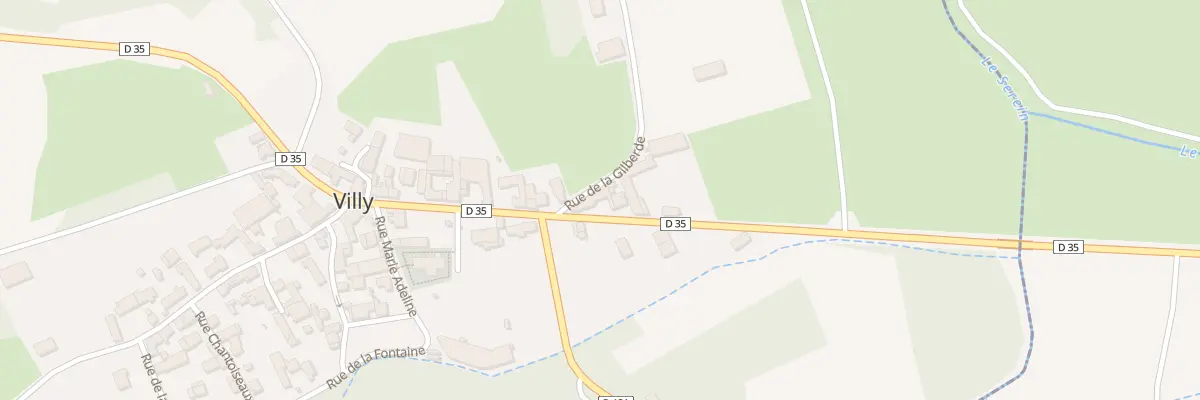 Plan du 5 Rue Saint-etienne à Villy