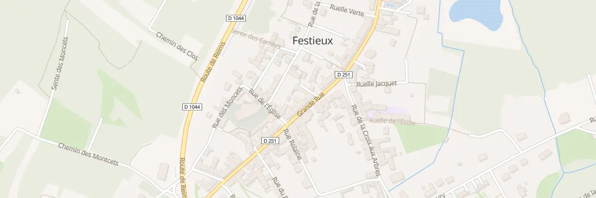Plan du 56 Gr Grande Rue à Festieux