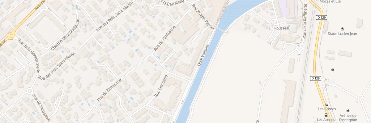 Plan du 9 Rue du Negoce à Frontignan