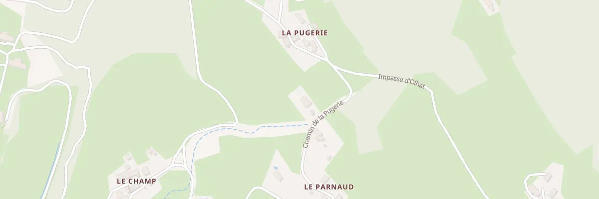 Plan du 5887 La Pugerie à Job