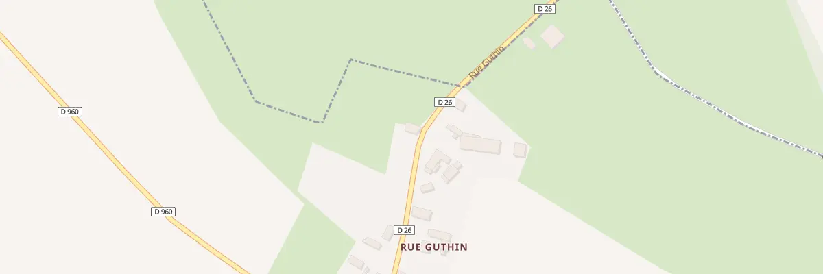 Plan du 13 Rue Guthin au Sourd