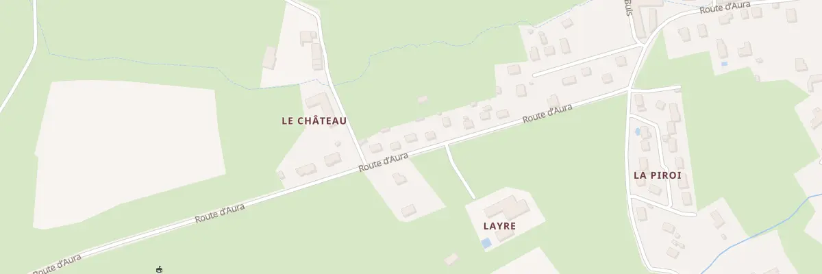 Plan du 5132 Le Bourg à La Forie