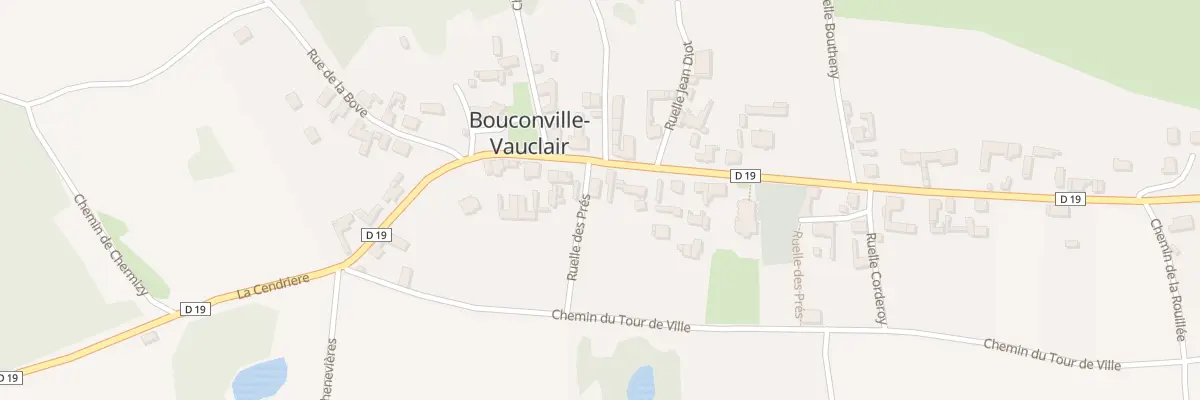 Plan du 16 Gr Grande Rue à Bouconville-Vauclair