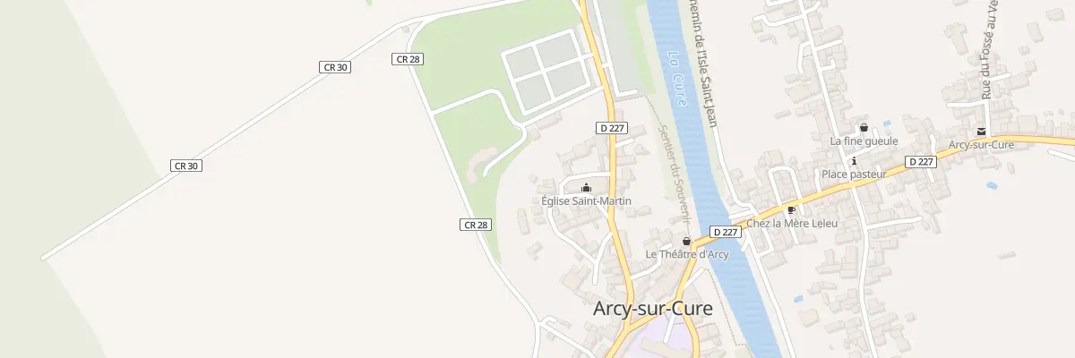 Plan du 17 Enceinte de Digogne à Arcy-sur-Cure