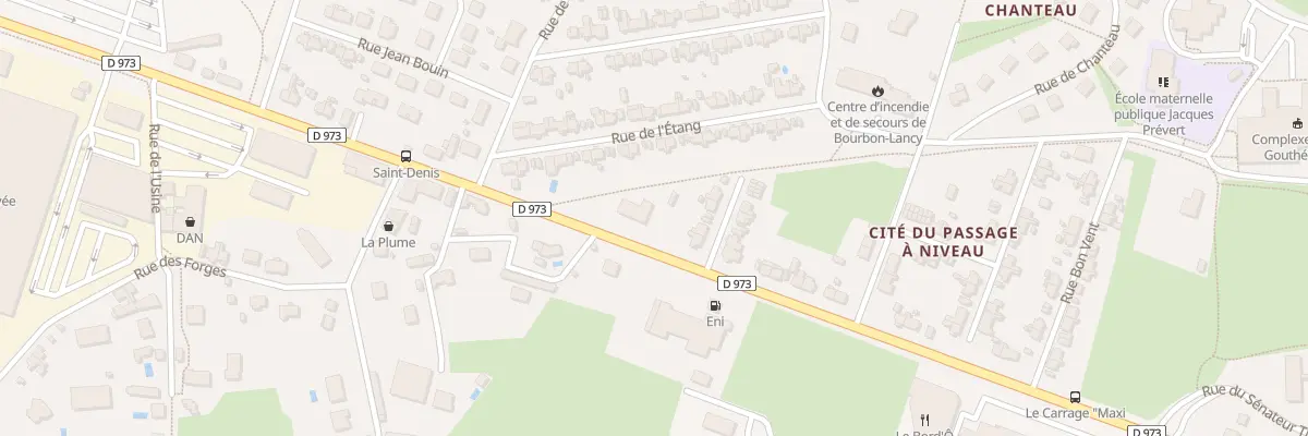 Plan du 60 Av Emile et Claude Puzenat à Bourbon-Lancy