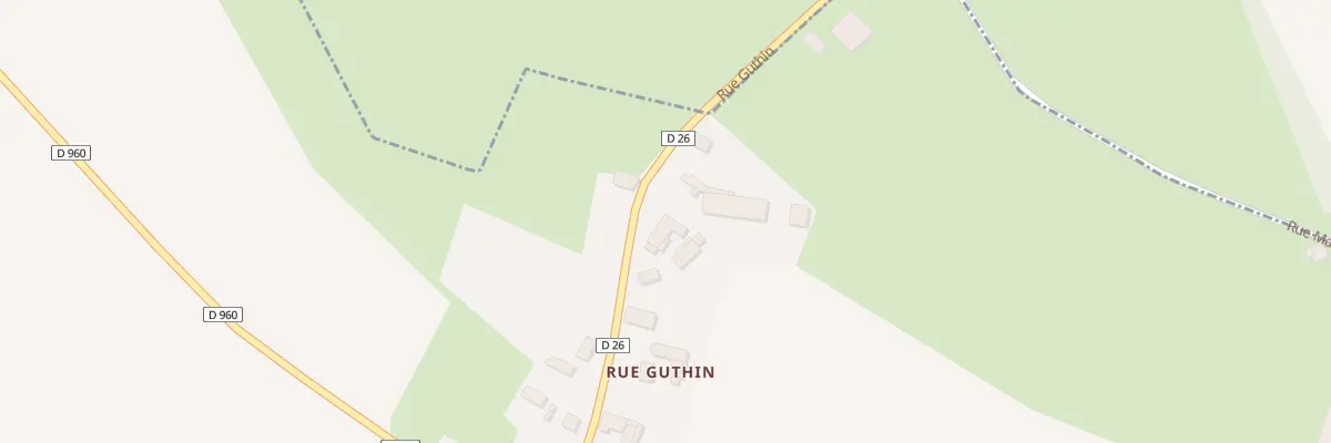 Plan du 8 Rue Guthin au Sourd